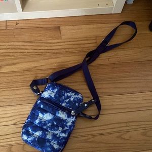Blue mini bag